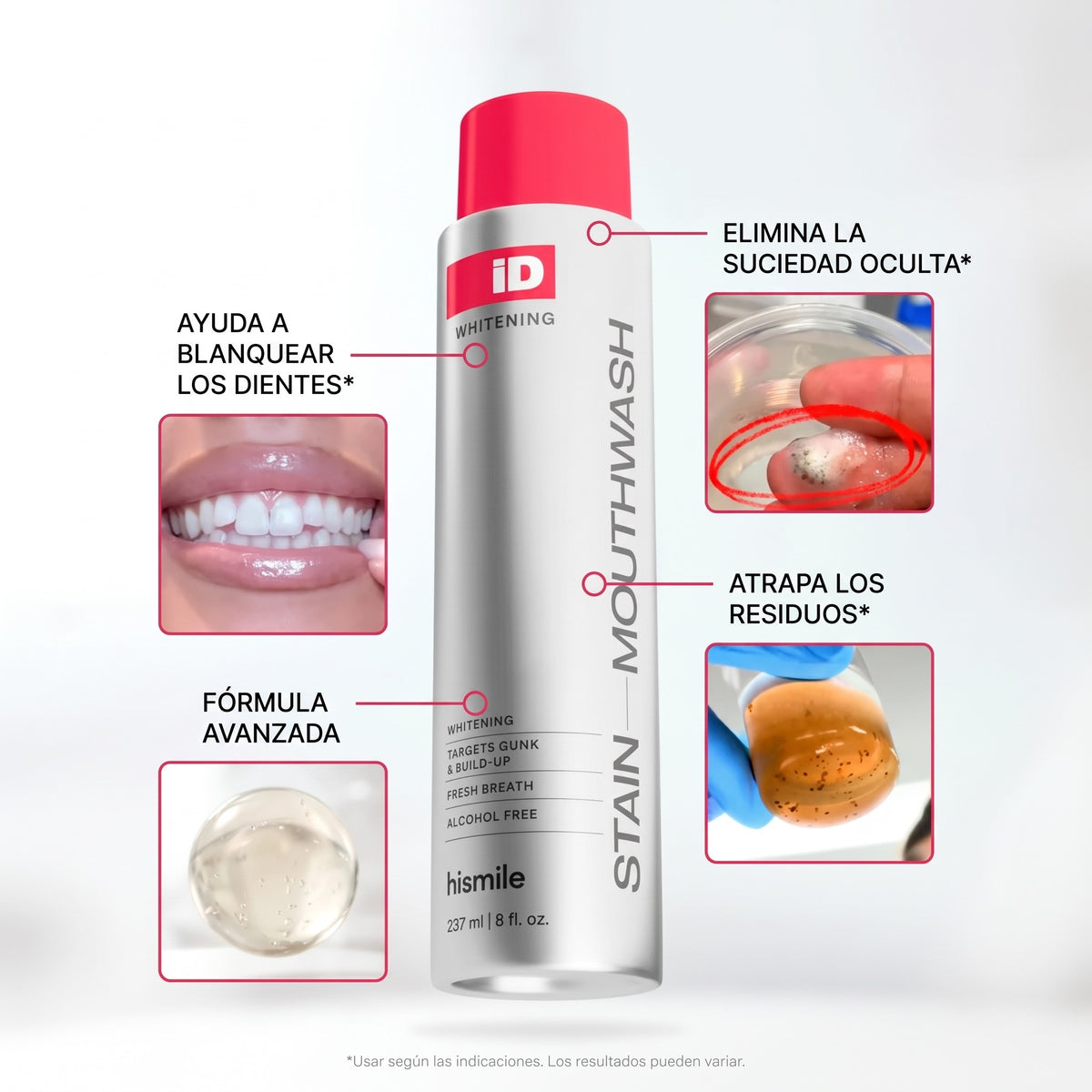 Beneficios del enjuague blanqueador